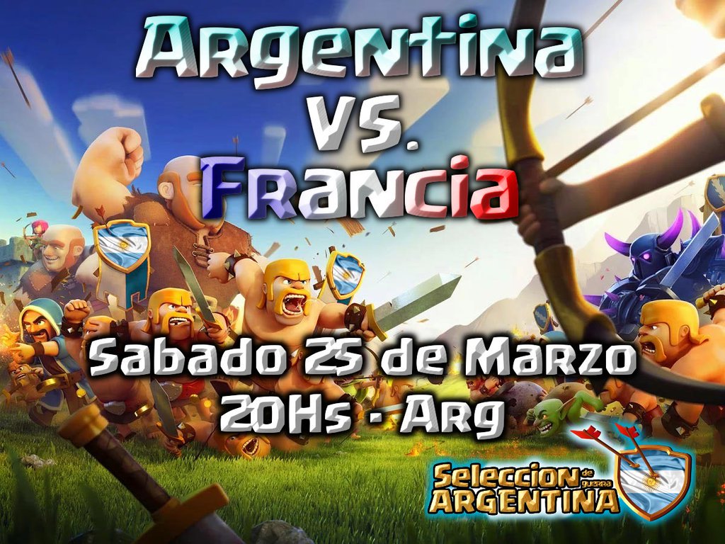 sel_ArgentinaOk's tweet photo. Mañana es el gran día! Lo pueden ver en vivo x el canal de By Mr.Luis y youtubers autorizados, Vamos ARGENTINA!! @GmFuriano @MarielZ2010 🇦🇷 https://t.co/k2Zh26RyGq