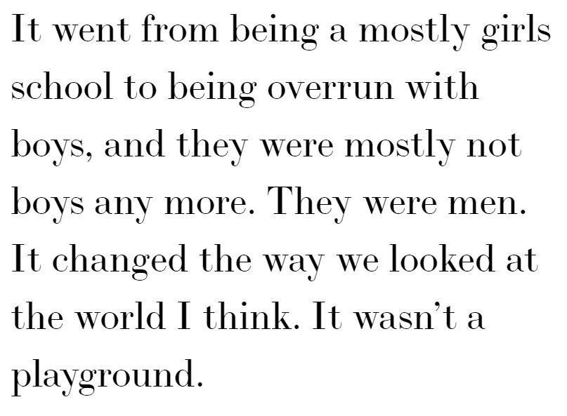 StoryofLifePod's tweet photo. Wonder what college was like during #WW2? Mostly women. Scrap drives instead of bake sales. Hear Charlotte's answer: https://t.co/8Xef2NOc5W https://t.co/8PpAZ3B4zJ