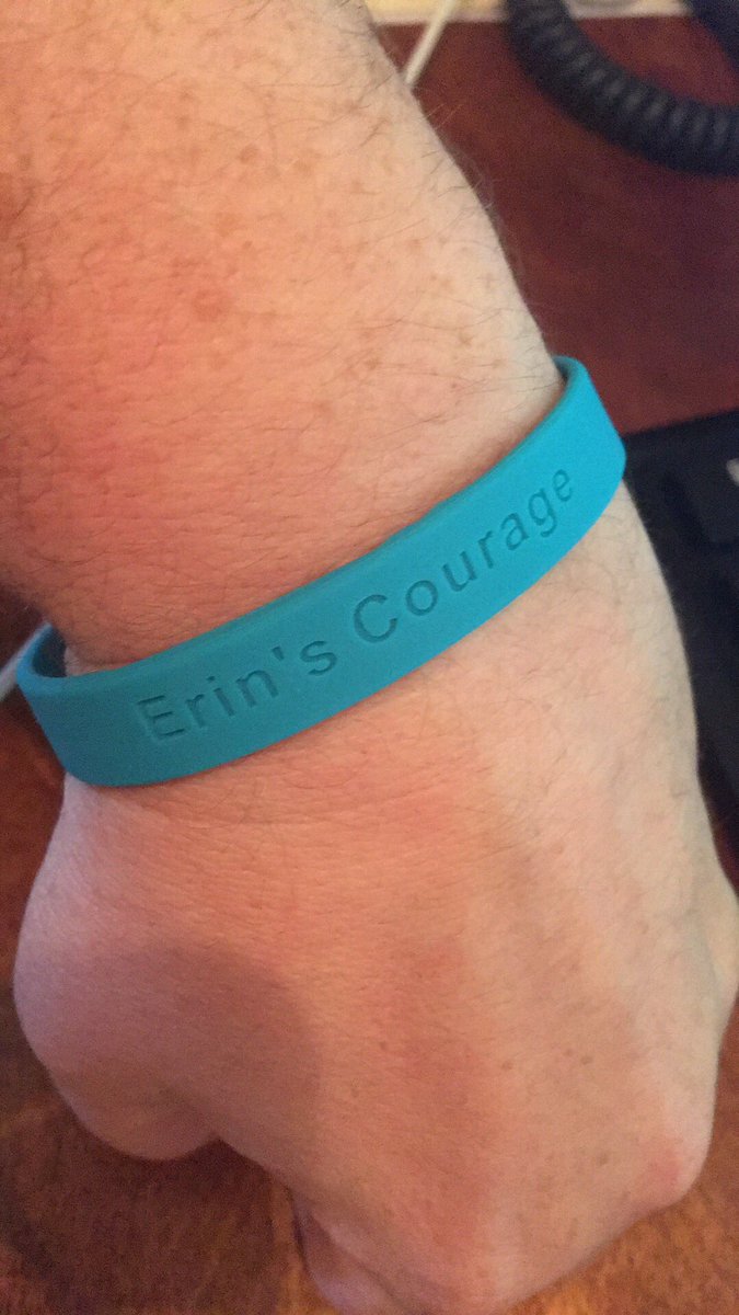 New bracelets are here. We have 5 colors teal, hot pink, green, black and red. Order one today! $2 for one <a href="/erinscourage/">Erin Edwards</a> <a href="/MegMRivers/">Megan Rivers</a>