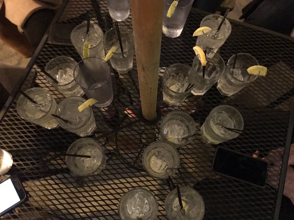 CaitlinJMorris's tweet photo. 24* drinks for 24 million people sill covered #ProtectOurCare (*all drinks not pictured) https://t.co/62T4pl1bFi