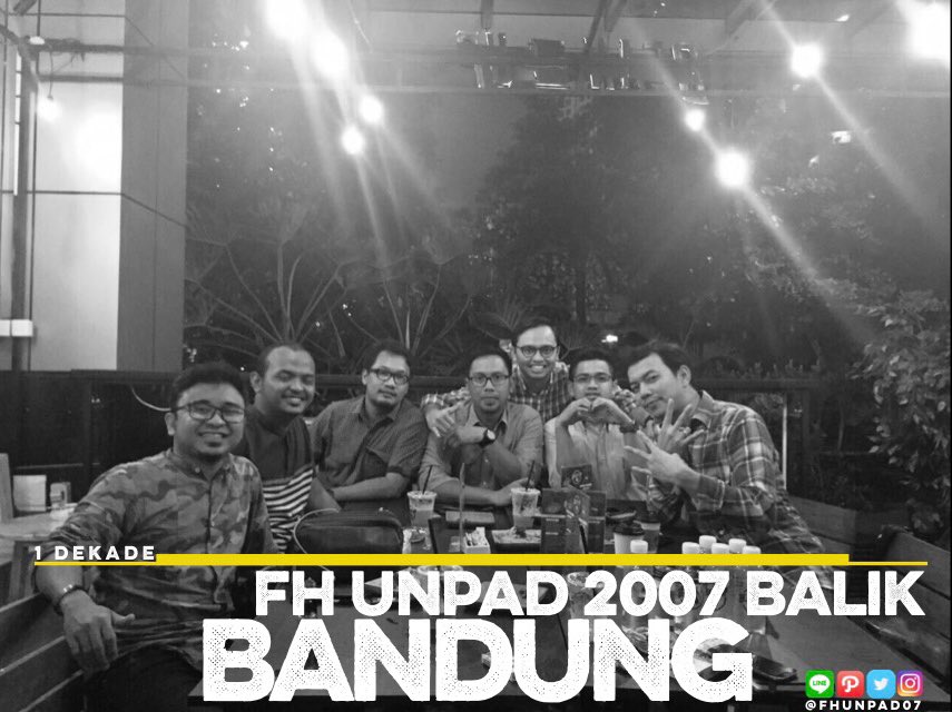 fhunpad07's tweet photo. Kickoff Meeting "1 Dekade FH UNPAD 2007 Balik Bandung". https://t.co/FvzheF9Hut