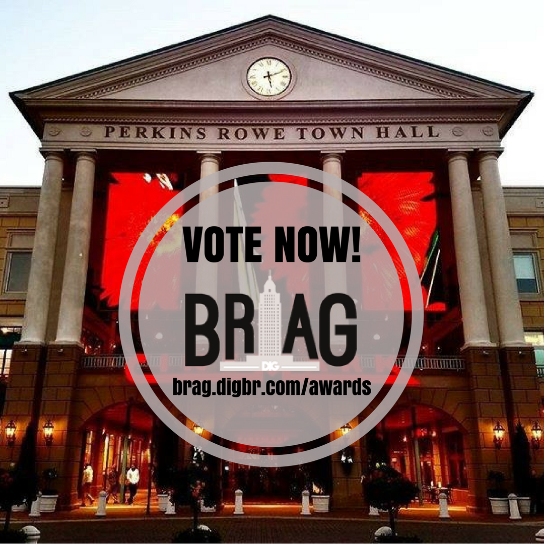 PerkinsRoweBR's tweet photo. Only ONE WEEK LEFT to vote for BR's greatest with @DigBatonRouge #DIGBRAG Awards! Vote for a chance to win $3,000 to Perkins Rowe! https://t.co/ncyoGr0zFY