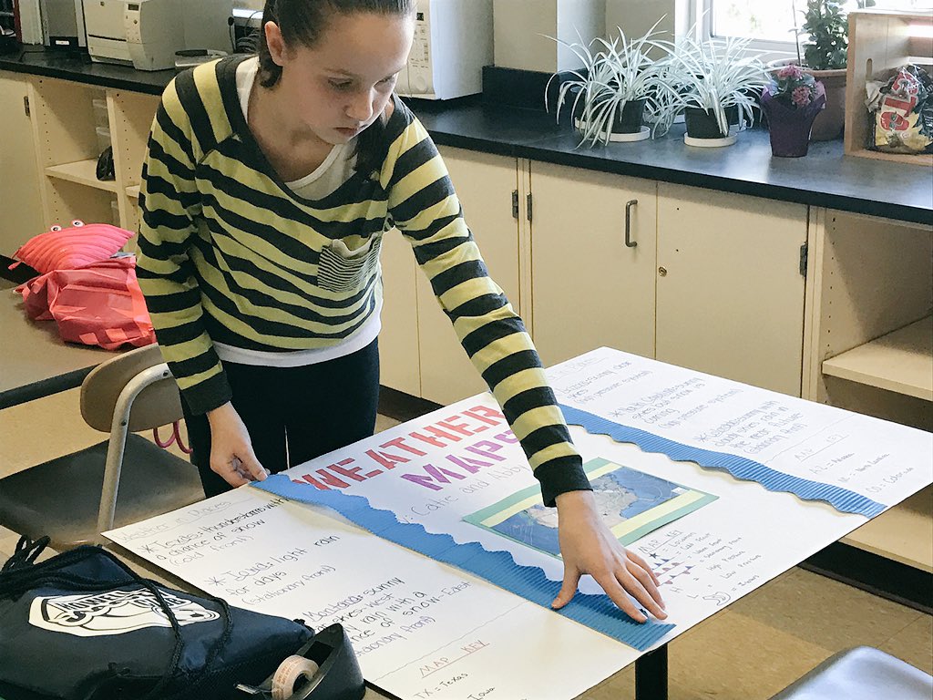 LilCurran16's tweet photo. Ss engaging & modeling to demonstrate how energy in our atmosphere causes weather. #dynamicclassroom https://t.co/Oz1wK4d8hW