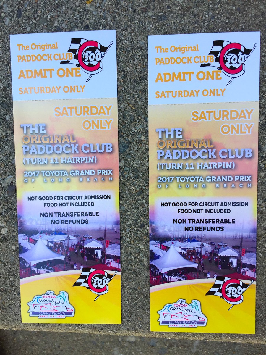 2 FREE general admt tickets to Long Beach Grand Prix, 2night LISTEN concert GLORY DAYS, (LISTEN DVDS and TShirts)!

facebook.com/events/4048248…