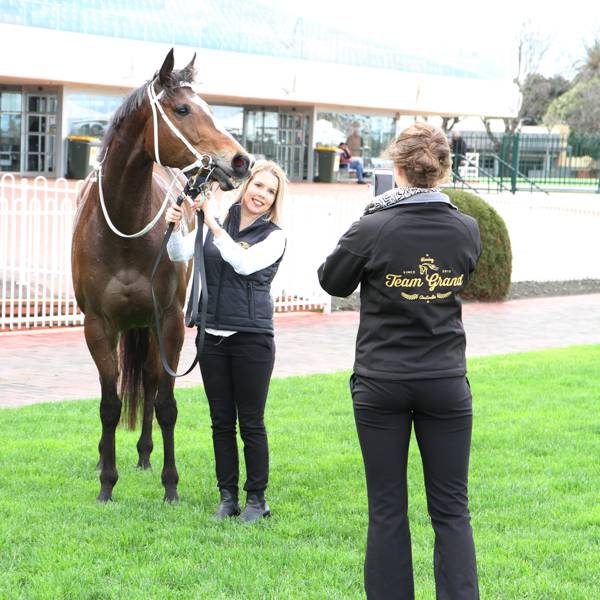 GrandSyndicates's tweet photo. Great to have Khutulun ready to rock in today's Benalla Cup for Luke Oliver!🏆
Looking to add to her 360k in p/m!
#TeamGrand #AGrandAShare https://t.co/bbzE0K973v