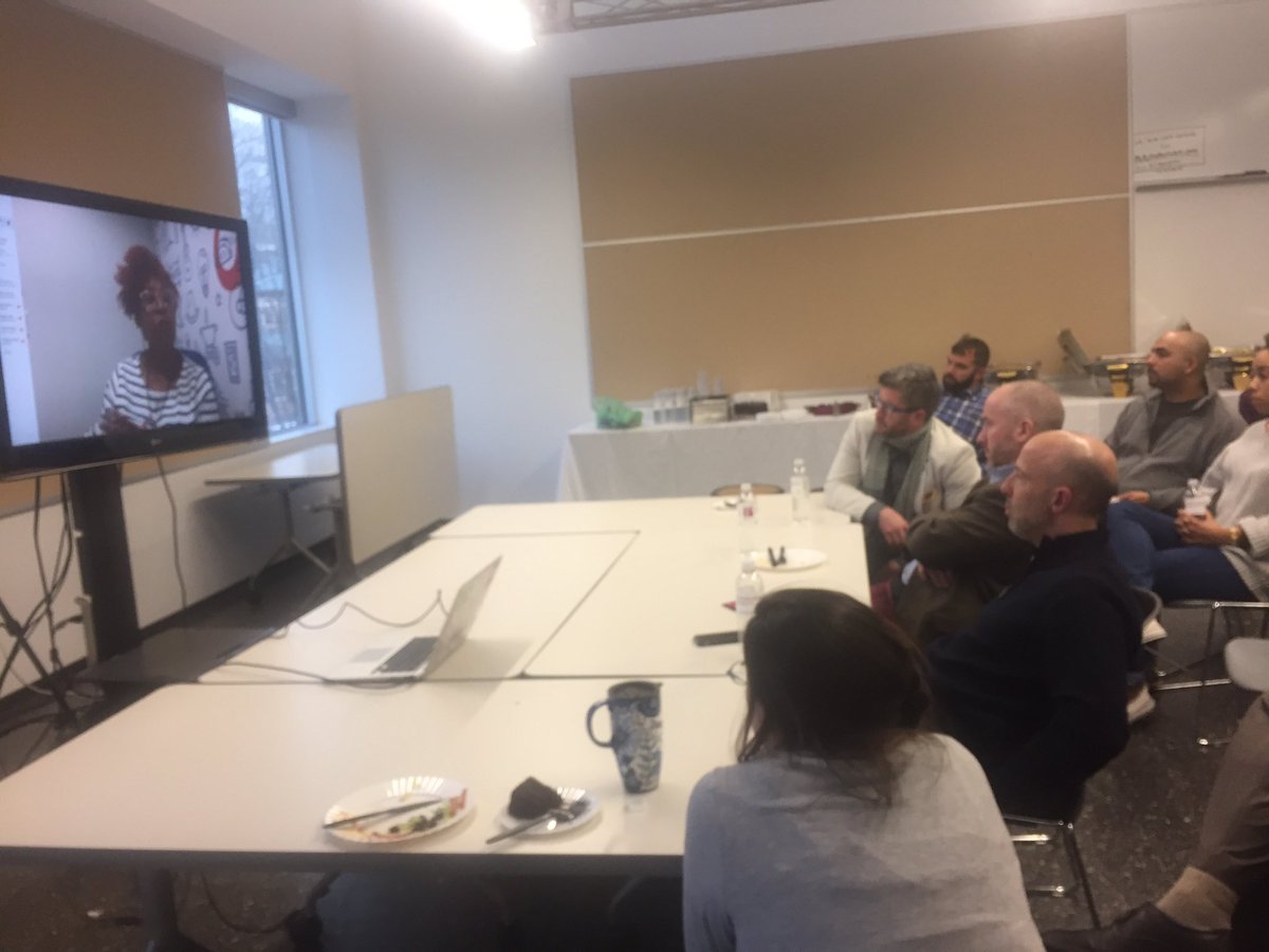 Great to hear tonight from @joellements of <a href="/ibm/">IBM</a> for <a href="/PhilauSDMBA/">Strategic Design MBA</a> Design &amp; Dine