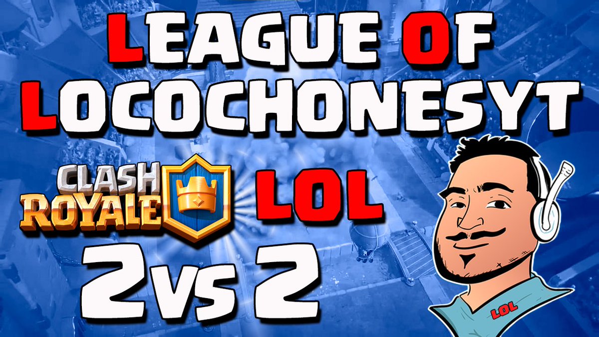 🔝🔝Continua la fiesta locochona  ‼️‼️

youtube.com/watch?v=W7Jjxw…

2VS2 mas locochon de todo Clash Royale!!!!!‼️