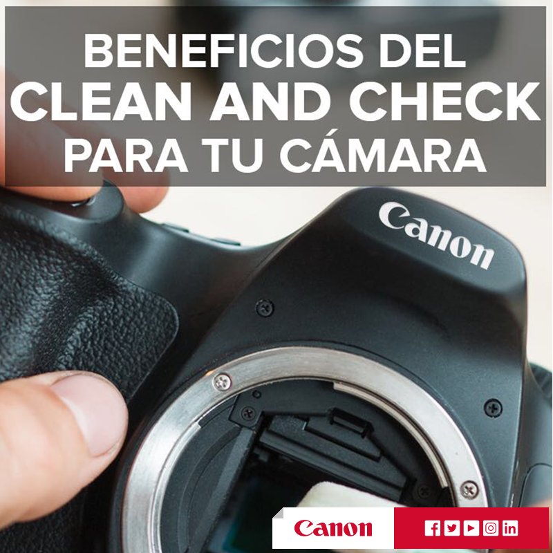 CanonPTY's tweet image. De seguro no sabes porqué es necesario un #CleanAndCheck para tu cámara!!! 
Aquí te lo decimos 👉 bit.ly/TeVeoCl