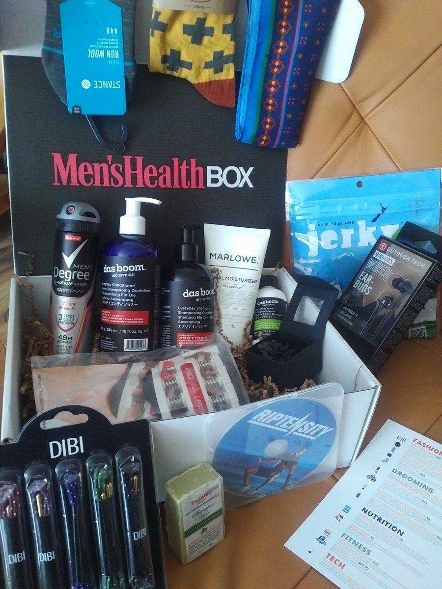 Urbasmblog's tweet image. @MensHealthbox serves up a better you in a quarterly box for just $1 a day.
Use code MHBOXMVP20 to receive 20% off your first box!
#MHBox