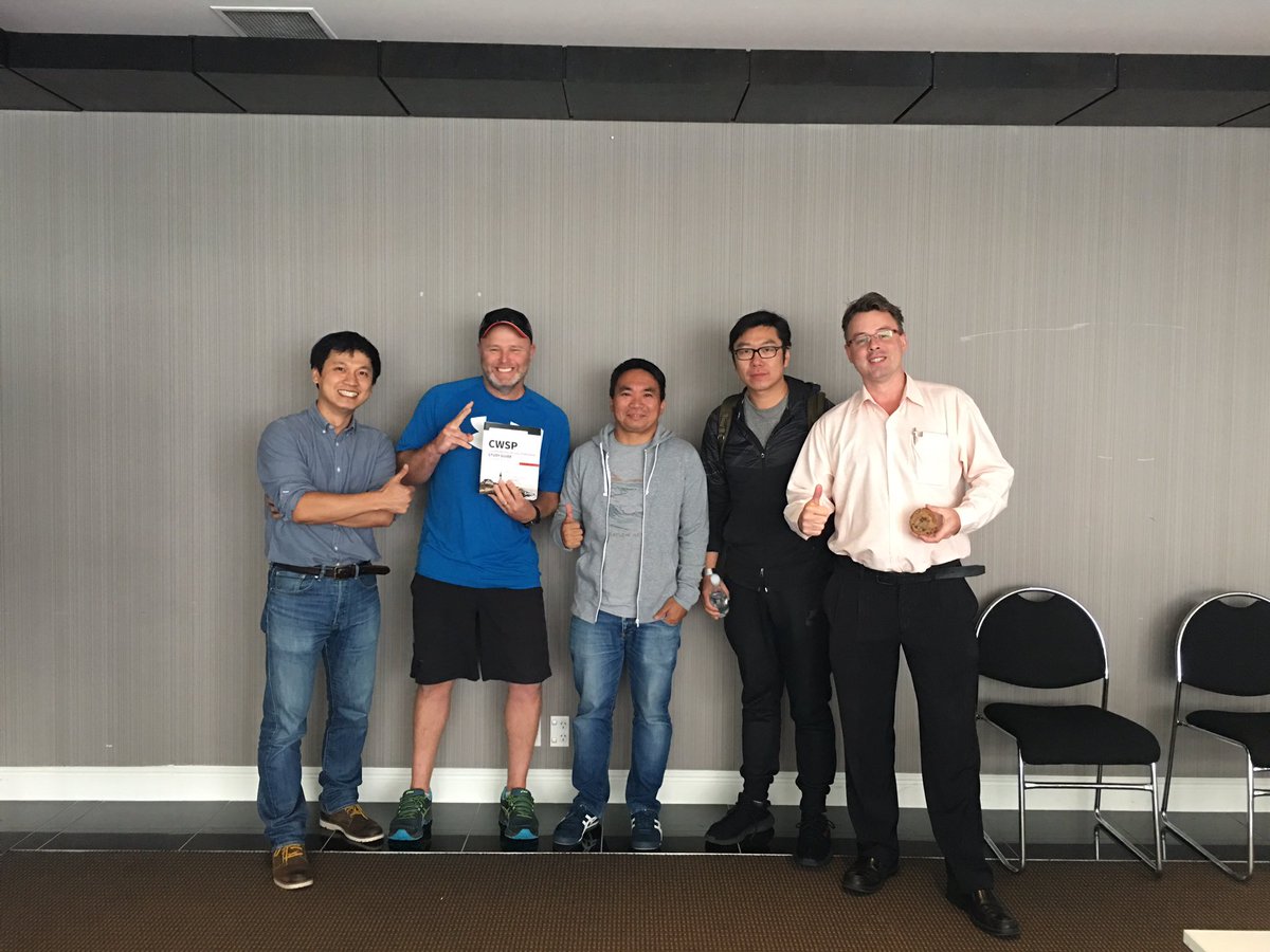 dads_dizon's tweet photo. @WiFiNZ @CWNP @Globeron @networkenabler @marcowho @networkenabler Awesome time with the pioneers #cwnz https://t.co/eSrxLTsdjJ