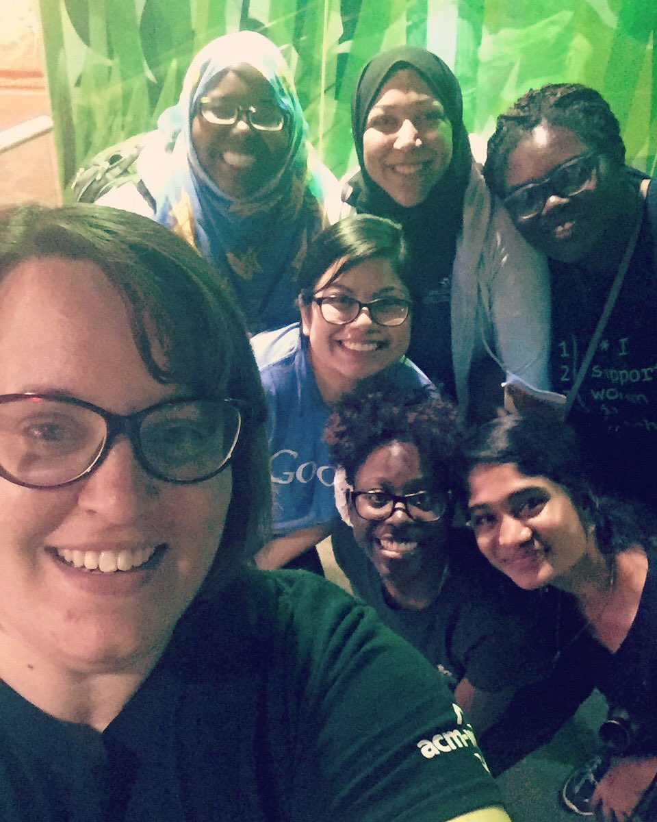 ACM_Women's tweet image. #hackathonCLT #acmwclt #techgirls #wonderwomen