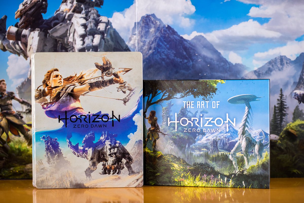 We snagged a Horizon Zero Dawn Collectorâ€™s Edition & Thunderjaw Statue....