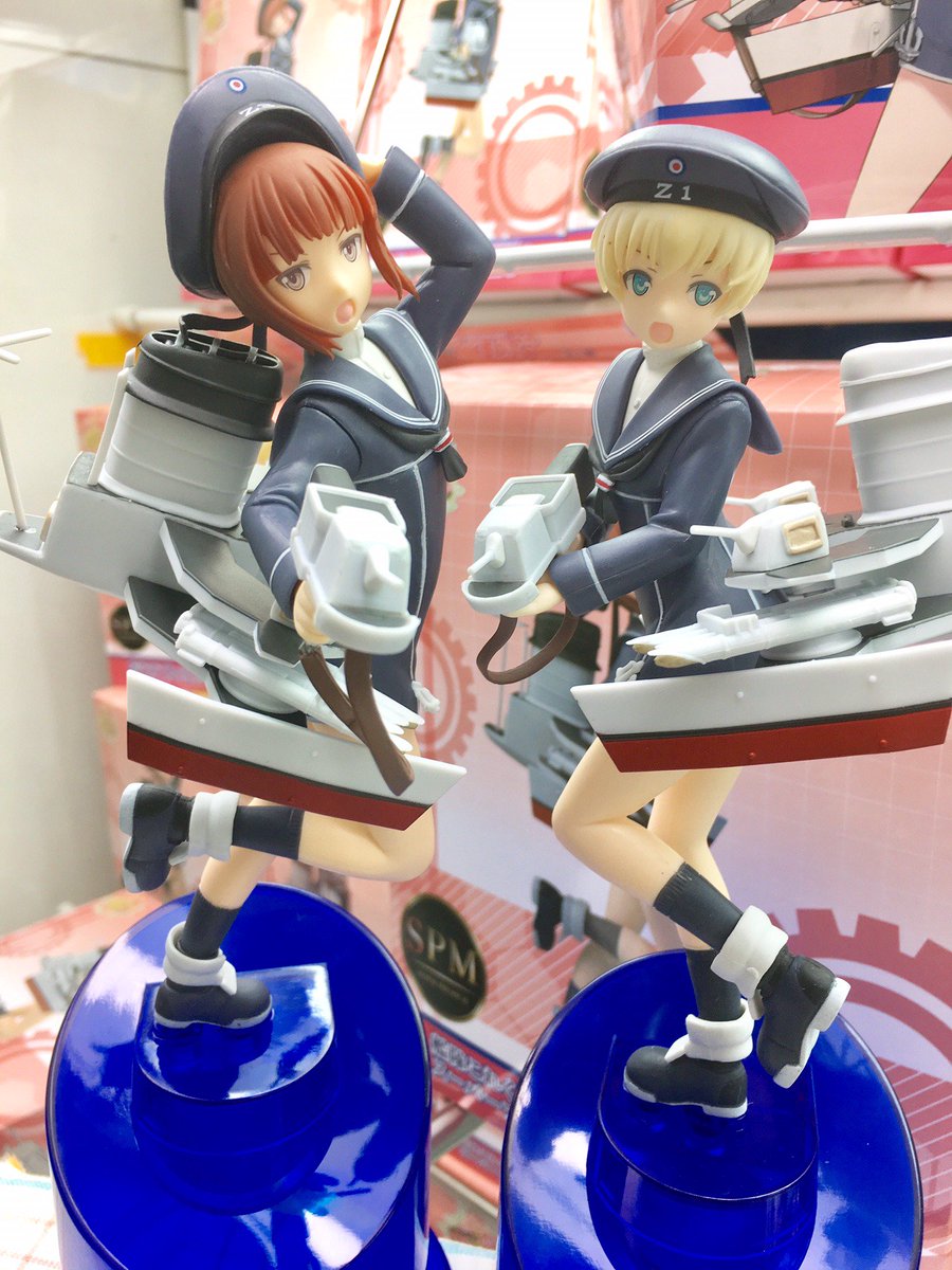 パームトップス Twitter પર 新景品情報 艦隊これくしょん 艦これ Spmフィギュア Z3 が入荷しました マックス マックス フミカネ氏のデザインの精密さが余すところなく再現されています レーベも少数残っていますので一緒にgetしてくださいね パーム