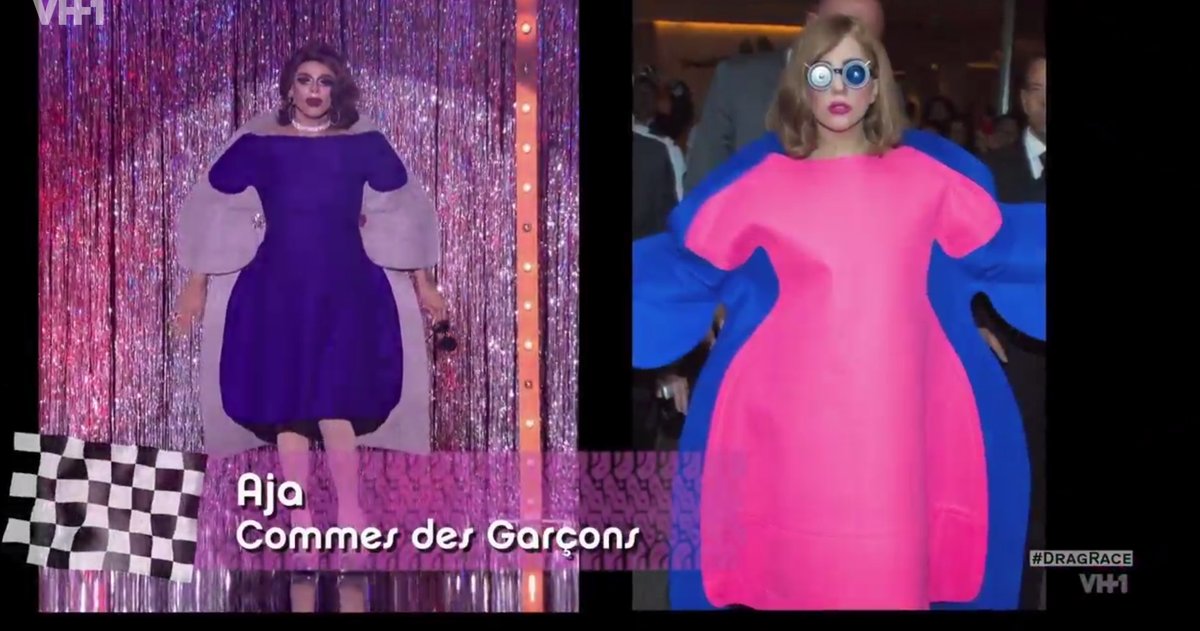 comme de garcon lady gaga