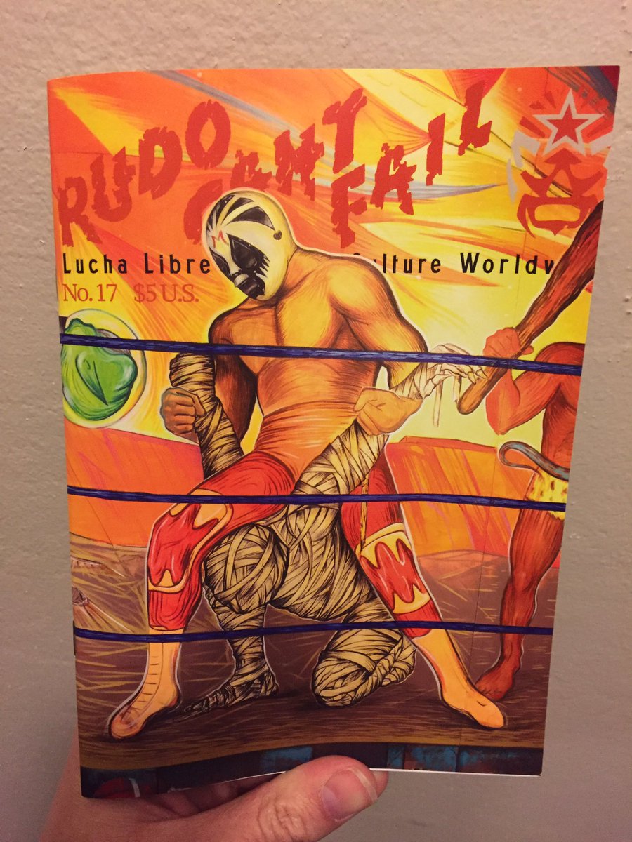 RudoCantFail's tweet photo. Cover Reveal: #17 The 2017 Creatives Issue Part 1. The cover is just a small portion of Arena Mexico mural by Miguel Valverde @valverdemig https://t.co/BmwEVCKIYI