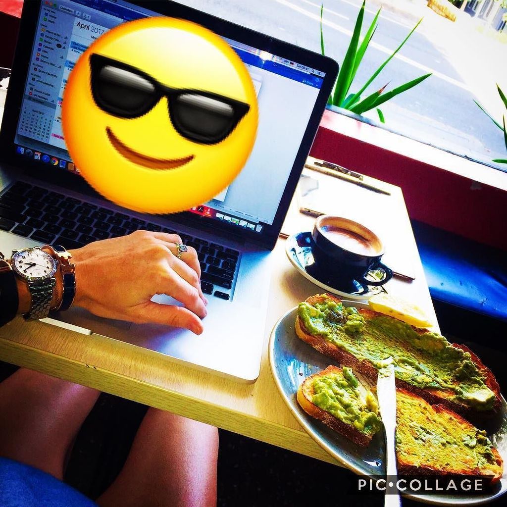Storm_Keating's tweet photo. When jetlag won't let you sleep. A #VeryProductive #SaturdayMorning #CafeOffice https://t.co/LWh28px3HC https://t.co/LWeJXVhmFz