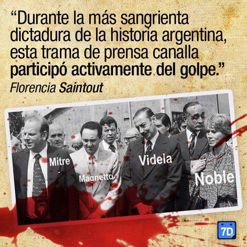 Ezecabrera89's tweet photo. Nunca mas estos hijos de puta q se quedaron con papel prensa y taparon la dictadura en el pais nunca mas hijos d.... https://t.co/6NeMOywM8s