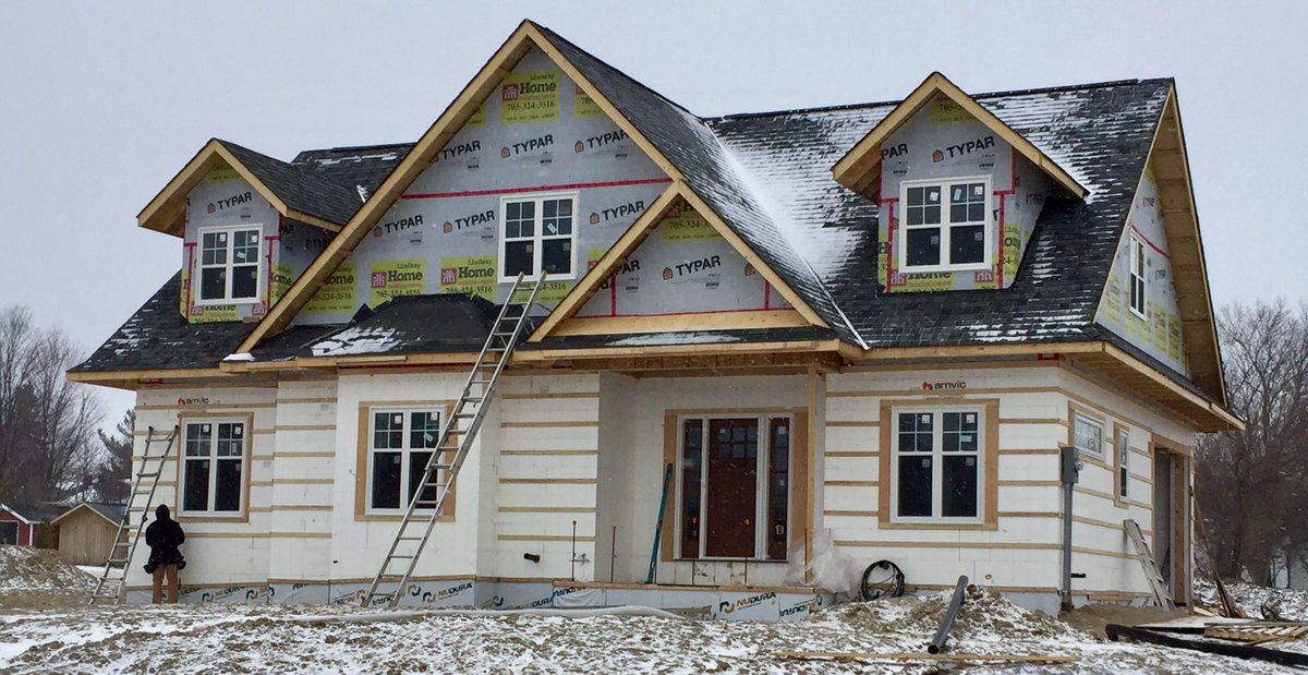HargraveRyan's tweet photo. #amvic #kawarthalakes #customhome #bp #hargravehomes #ostaco #homebuildingcentre #storeyandhalf https://t.co/lF3OgyUYai