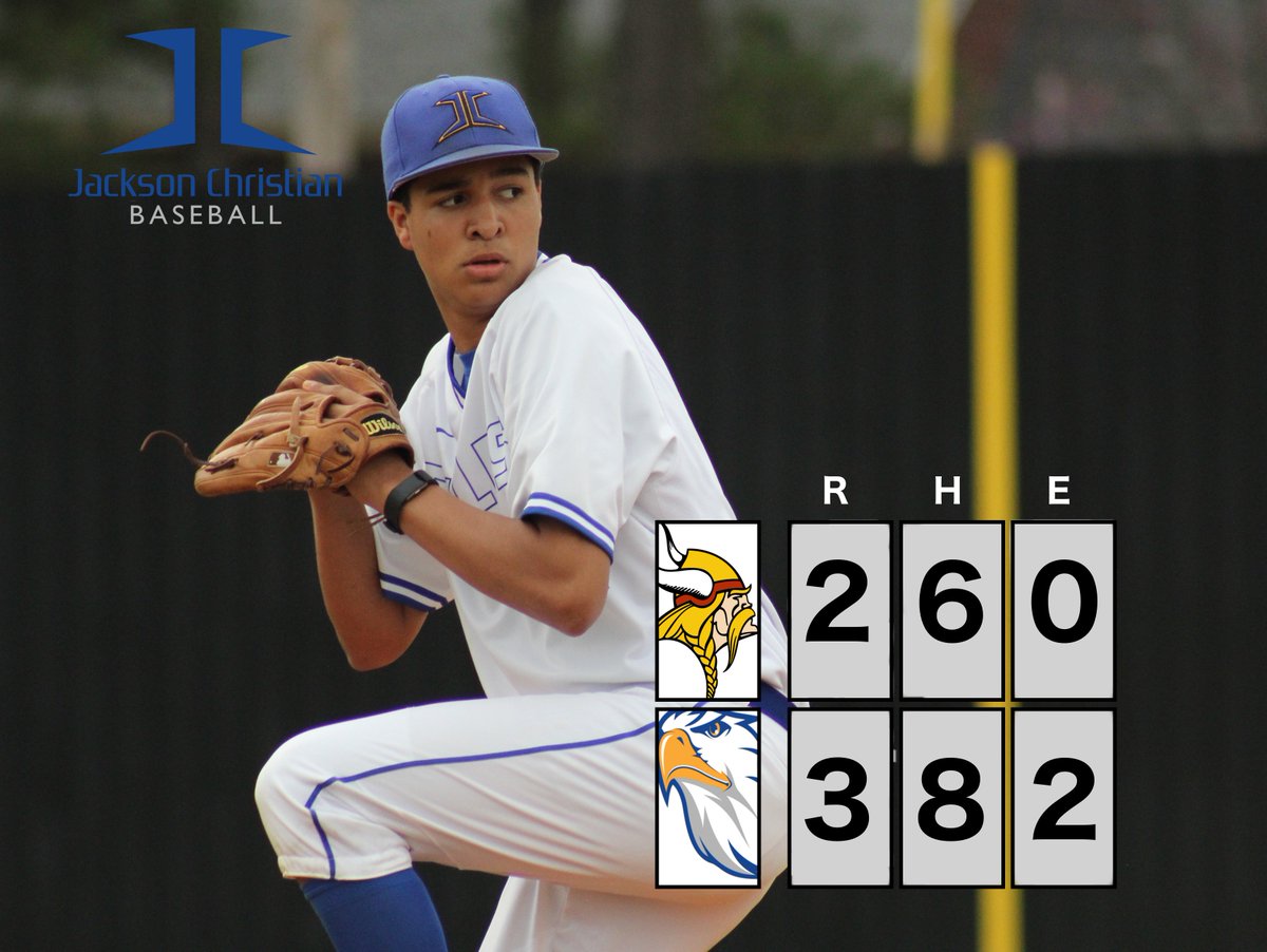JCS_Baseball's tweet photo. Eagles defeat Fayette Academy in extras on an @Ethann_23 walk-off single! https://t.co/ZsK1K24oo8