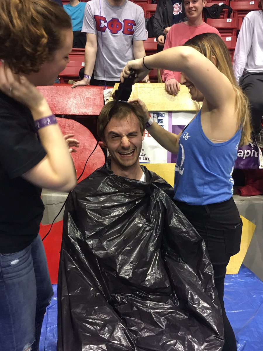 Our brother organizing Shave To Save, Ray O'Connor @ray_oconnor52 is excited to be back in the chair