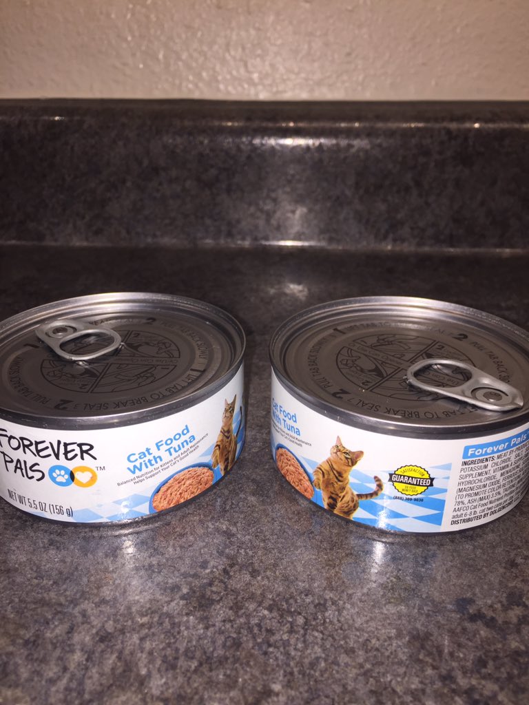 sruffridge2's tweet photo. 50 RTs and me and @chaseboeve will eat these things of cat food. Will be on instagram live when we do it. https://t.co/NmrUx7764X