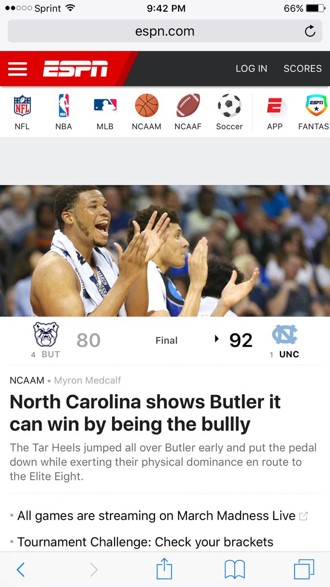 stevnbhall's tweet photo. Apparently bullly's don't spell 2 gud π@espn #journalism #editoravailable #forhire https://t.co/p591NV1Kyp