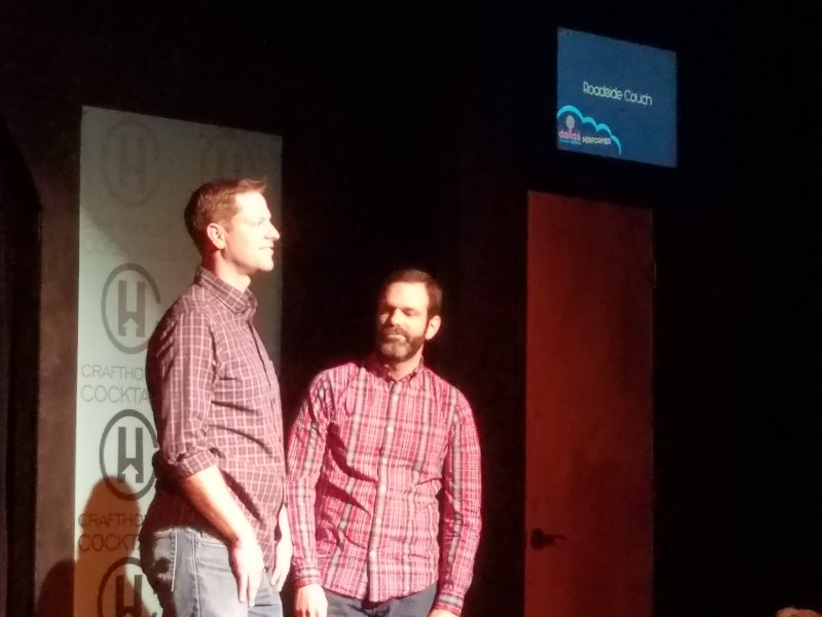 DallasComFest's tweet photo. A love that never dies. #RoadsideCouch #2017DCF https://t.co/FEnYOGl0D4
