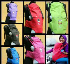 sabuk bonceng anak/safety belt Zatra dgn topi n penyangga lebih simple n aman,berminat DM r WA 081287471183,tks