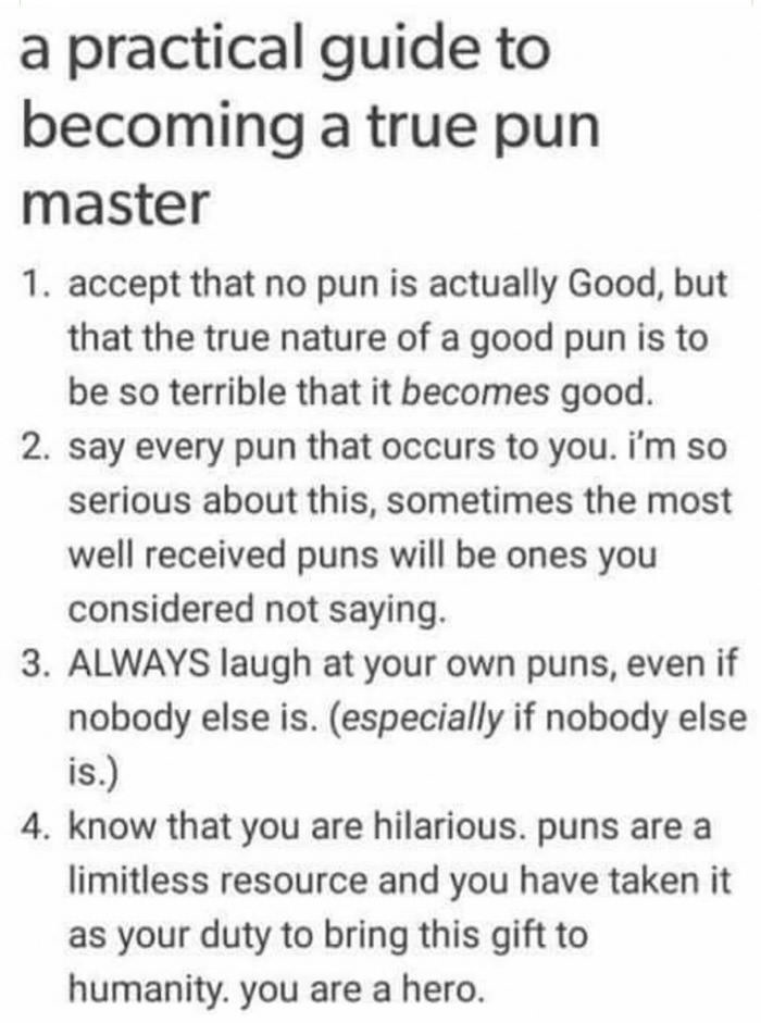 EditorRothstein's tweet photo. Can't stress how important #3 is. #Puns #sorrynotsorry https://t.co/YTQO6xq2Pi