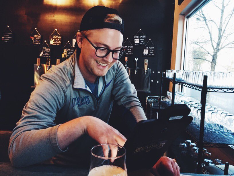 .<a href="/OpenDoorBrewCo/">Open Door Brew Co</a> congratulations on a slammed opening night!! #CraftBeer #fintech