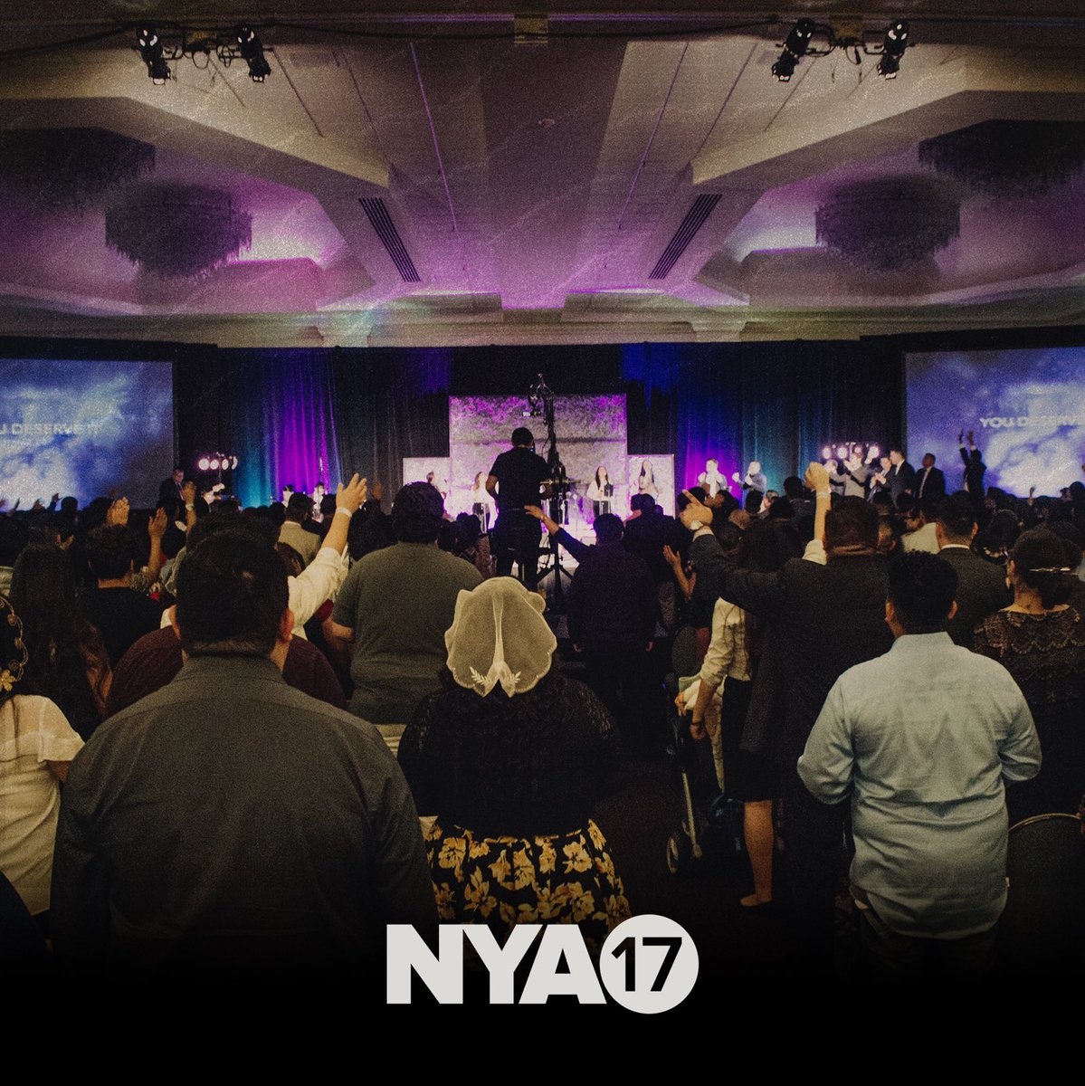 NationalMOP's tweet photo. Second night service is underway in Houston! Such a beautiful atmosphere of worship. 
#NYA2017 #MOPNow https://t.co/kyXLRlxUaN