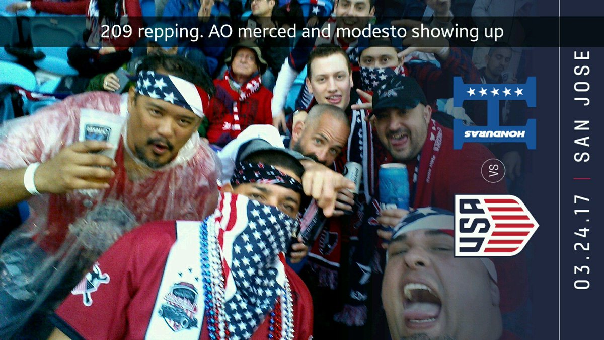 AOMerced's tweet photo. Always fun hanging out with our big brother @AOModesto. #USAvHON  #HellaUnited #Get3 https://t.co/8fKtYtOQm9