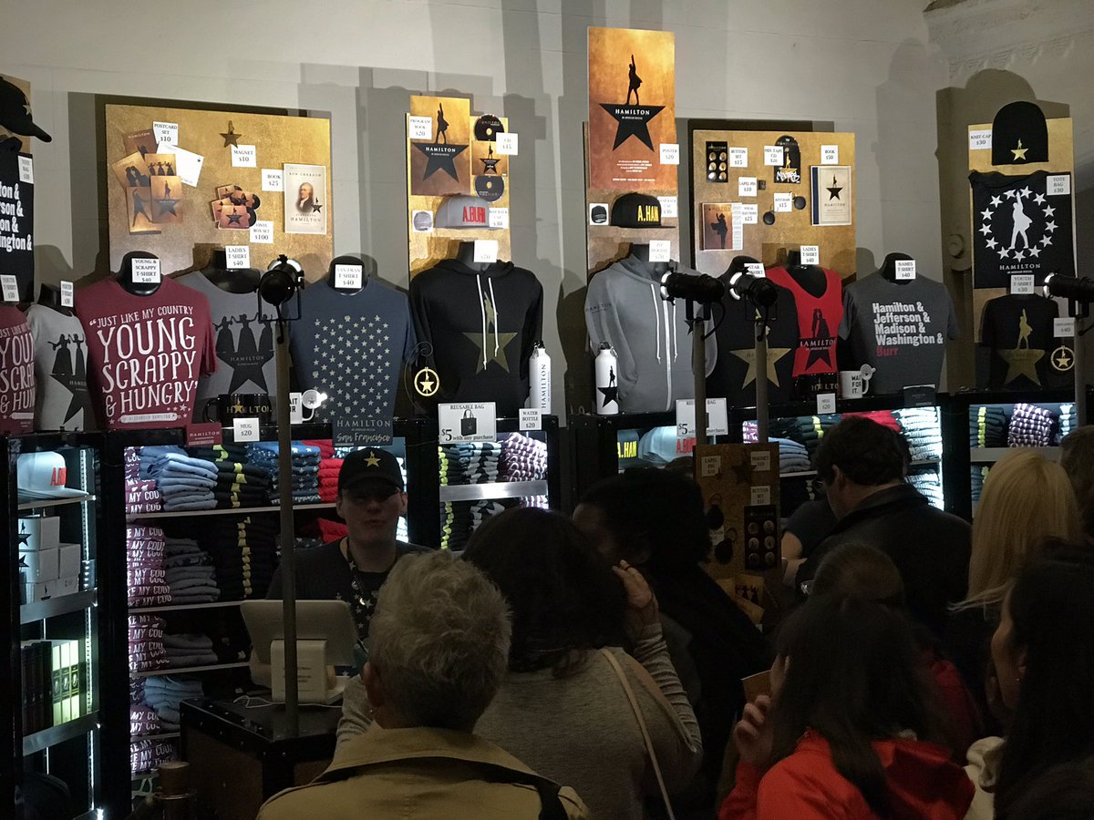 Nerd_Church's tweet photo. I'm in line at the booth where it happens.
#Hamilton #Hamiltour #Hamfrancisco https://t.co/pDLnWqEtDS