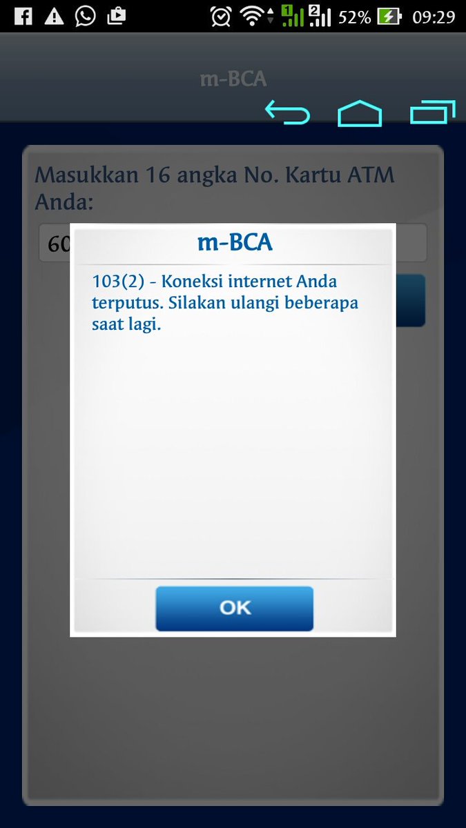 pikcay's tweet photo. @HaloBCA rek sy tahapan xpresi, apa ada korelasi? Respon yg sama jg sy dapat saat menggunakan mobile data. Thanks. https://t.co/5htsNn4k5Q