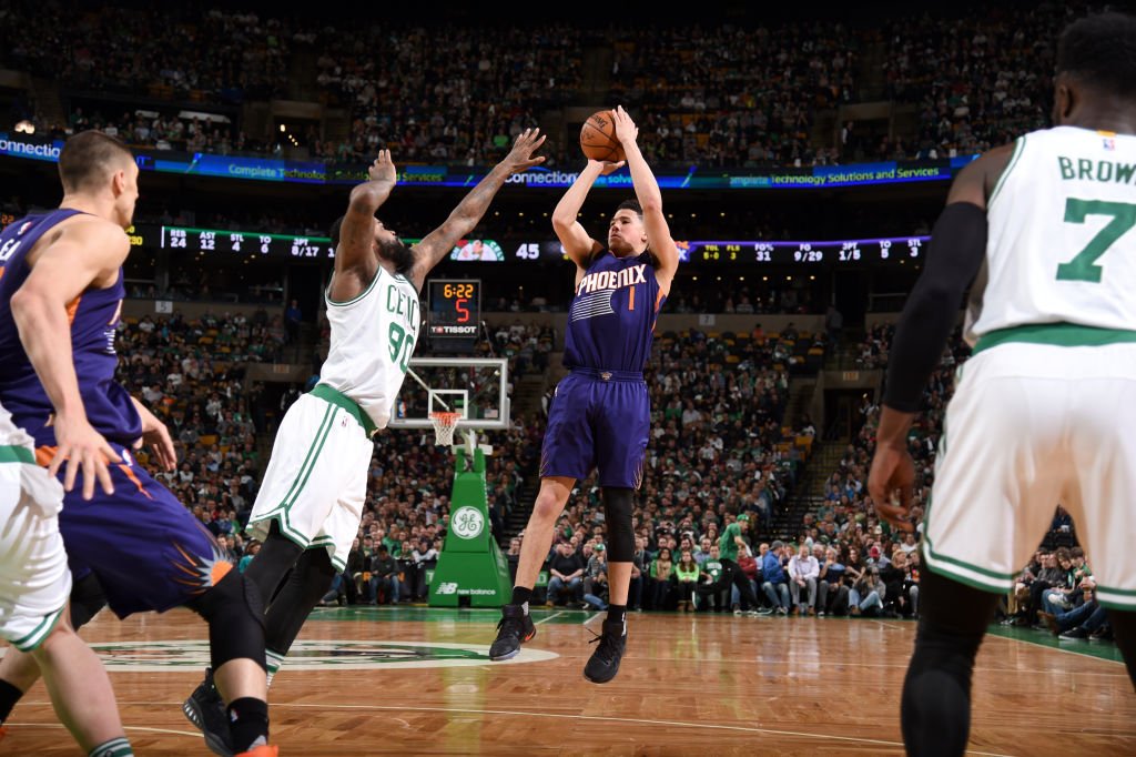 NBAHistory's tweet image. DEVIN BOOKER

70 pts - 3/24/2017