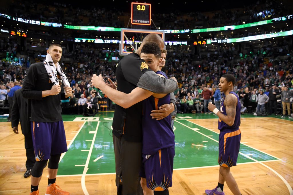 NBAHistory's tweet image. DEVIN BOOKER

70 pts - 3/24/2017