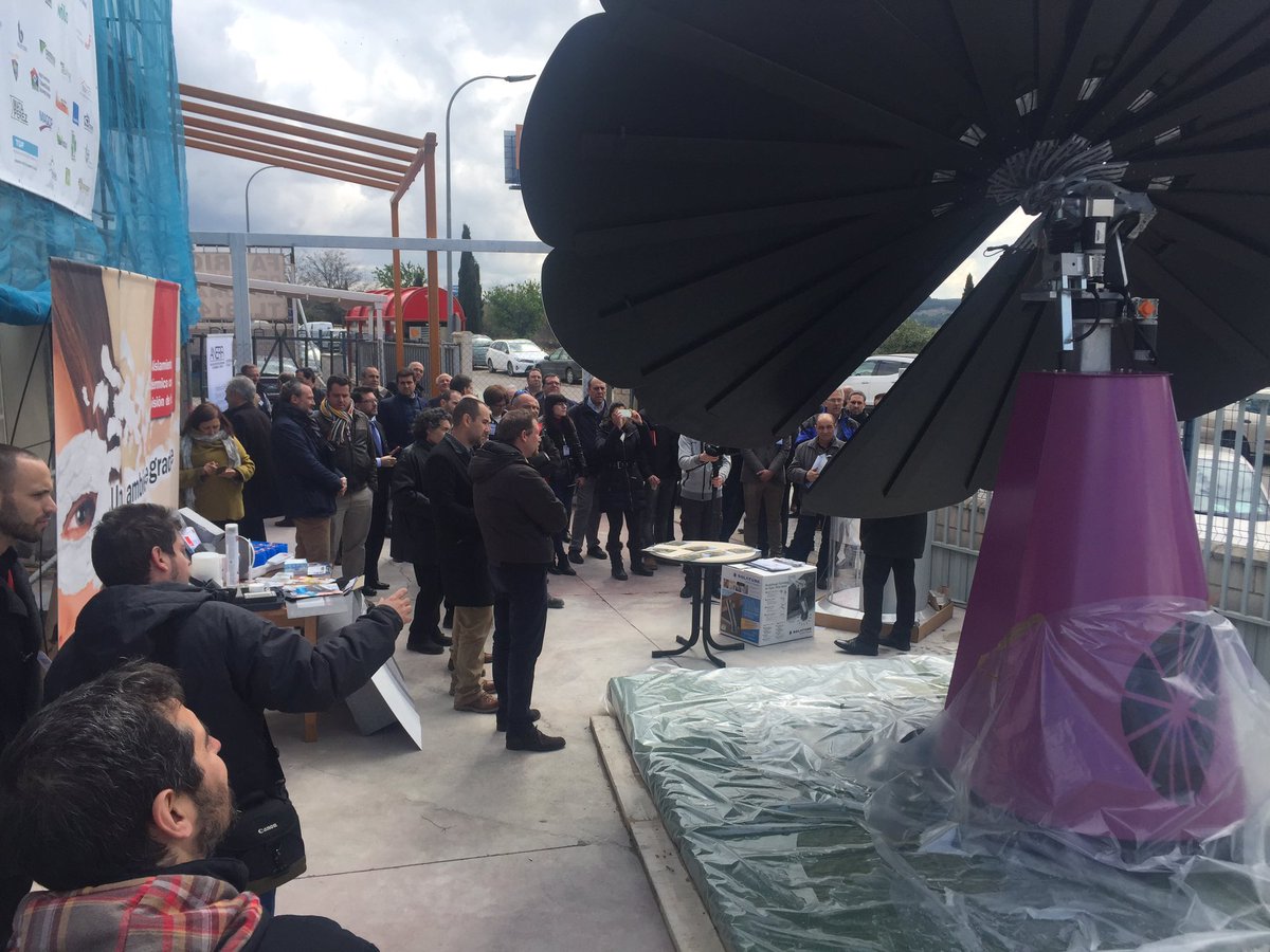 Presentación del proyecto #ShoWorking  Centro de Capacitación para la Rehabilitación Energética <a href="/Teclusol/">Solatube  España</a> <a href="/smartflower_es/">smartflower ES</a>