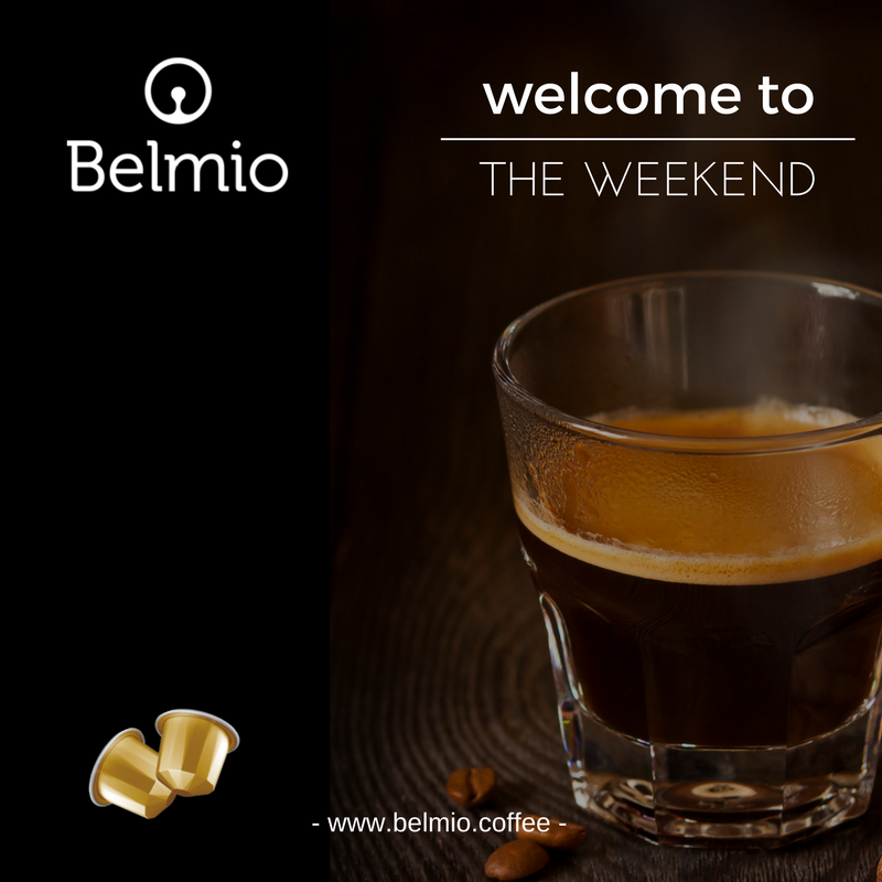 #Welcome to the #weekend.
#Belmio #espresso #koffie #coffee