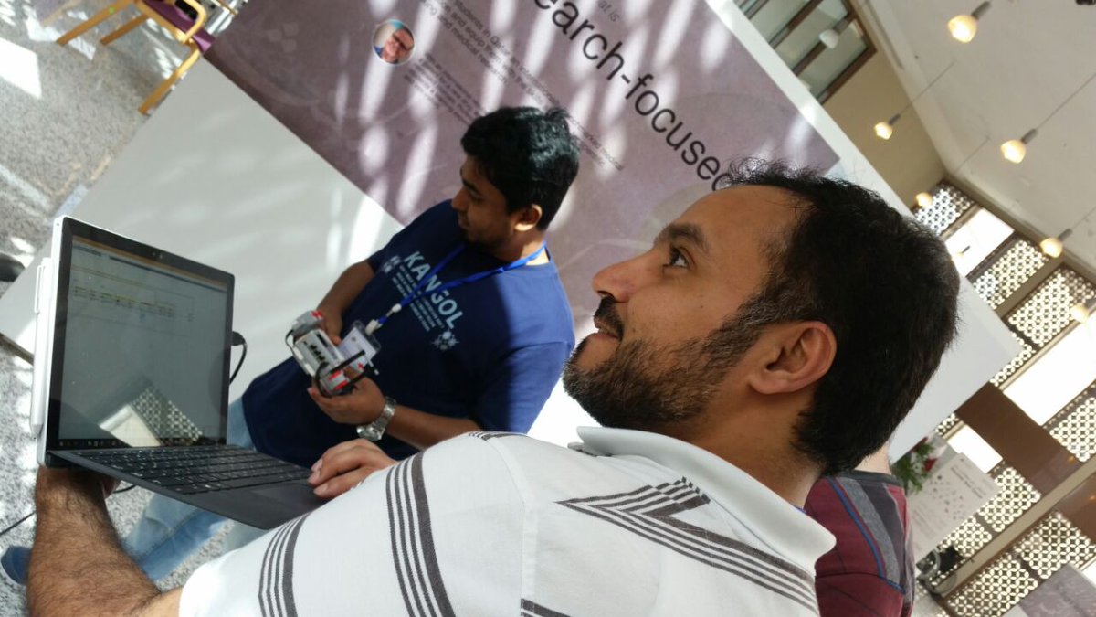 GCCRobo's tweet photo. Amazing #robotics fun with #gccrobo and @Iet_Kuwait https://t.co/JTs7YdoS8O
