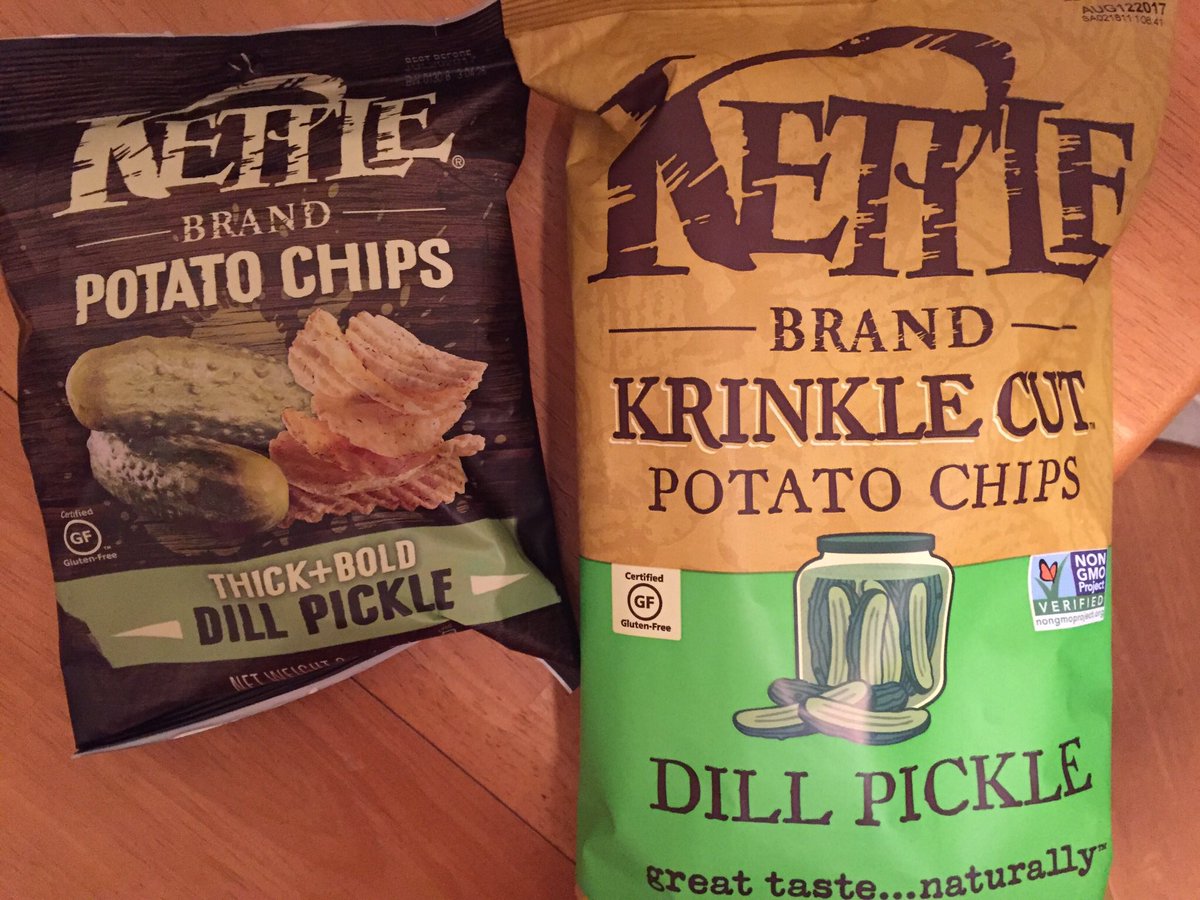 DarthTheTurtle's tweet photo. @kettlebrand TY 4 making life harder!How can I choose?Guess I'll have to #LetTheChipsFallWhereTheyMay b/c I'm definitely #CaughtInAPickle‼️ https://t.co/hIzKnSyprX
