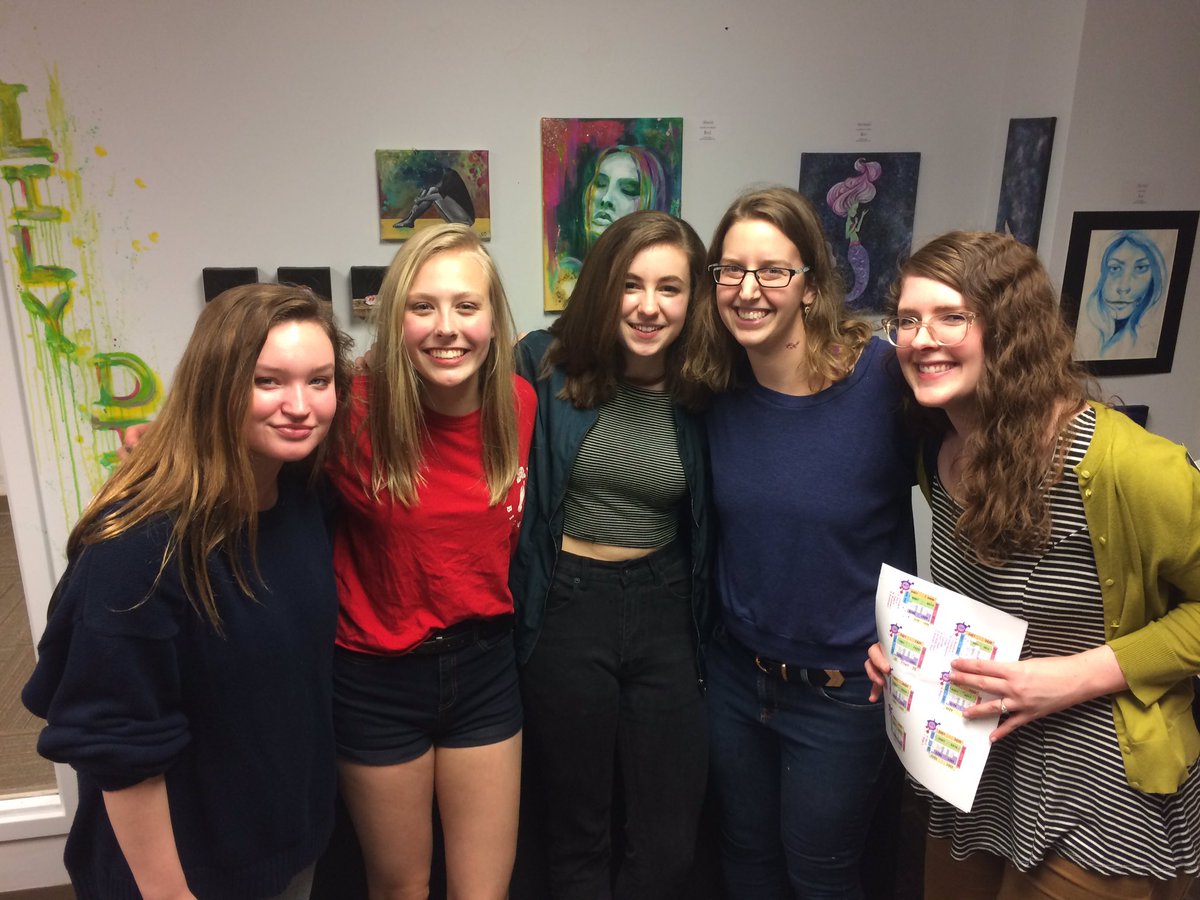 YHSVisualArts's tweet photo. Congrats to Lily @wl_arts for her show @artomatic !! @APSArts https://t.co/FrEsFdP1Ul