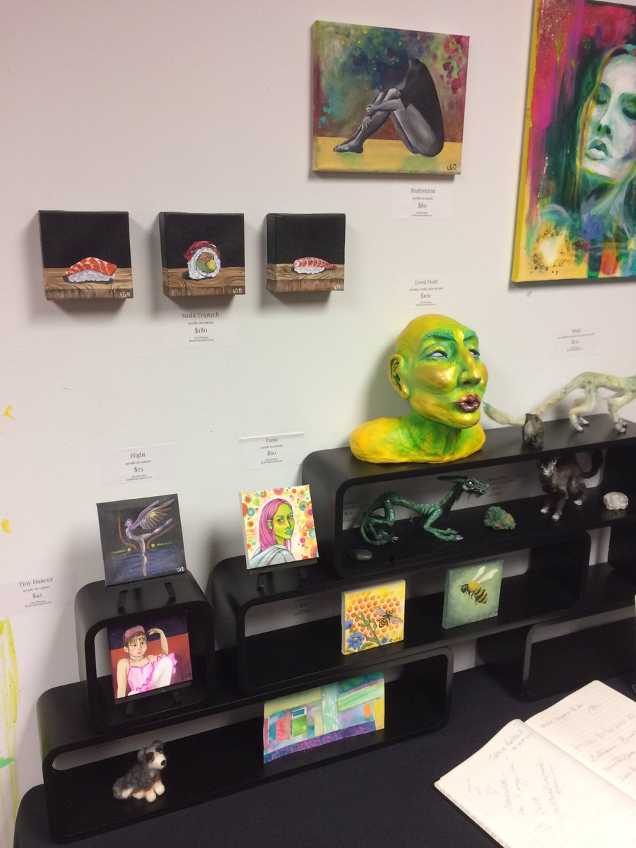 Congrats to Lily <a href="/wl_arts/">WL Arts</a> for her show <a href="/artomatic/">Artomatic</a> !! <a href="/APSArts/">APS Arts Education</a>