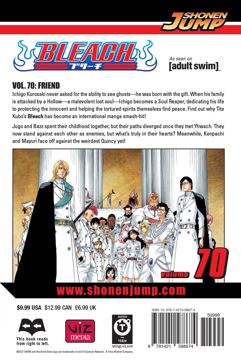 Manga News Usa Bleach Volume 73 From Viz Media Vizmedia Shonenjump Coming July 18 T Co D7qkjmoc8e
