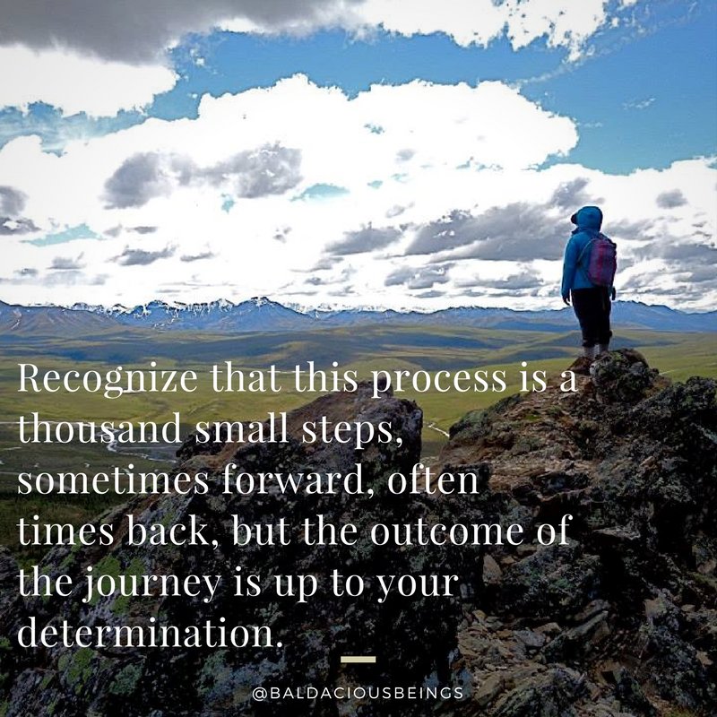 baldaciousbeing's tweet photo. #made #AlopeciaAwareness #journey #BeYourself #process #steps #forward #selflove #baldaciousbeings https://t.co/YreNKUJviw
