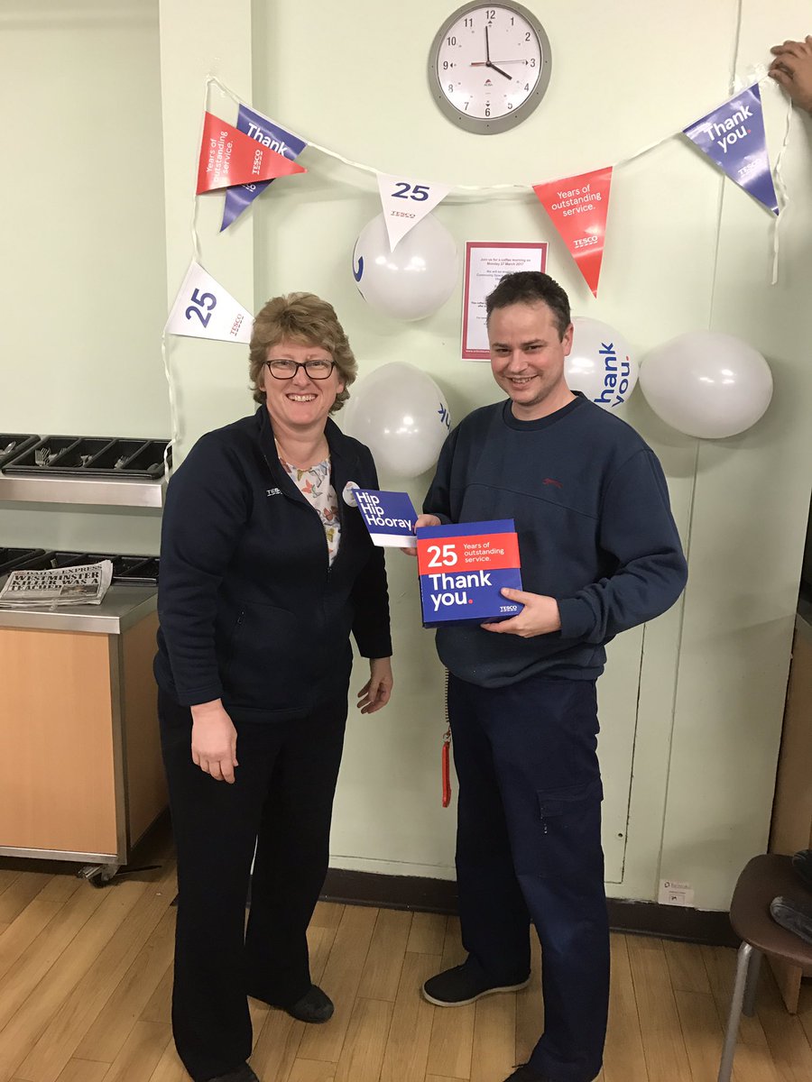 Well done Jason on 25 years service <a href="/nights3145/">Nights StNeots</a> @Maggs_1970
