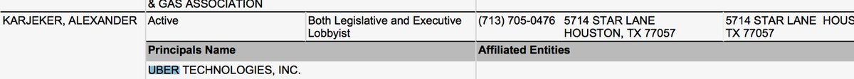 TrideRide's tweet photo. "Public affairs" @akarjeker ? Public records show not! https://t.co/hxLYXdB6NK