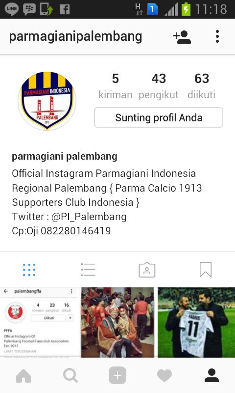 Di follow ya teman - teman, ig parmagiani regional Palembang.. 😊😊