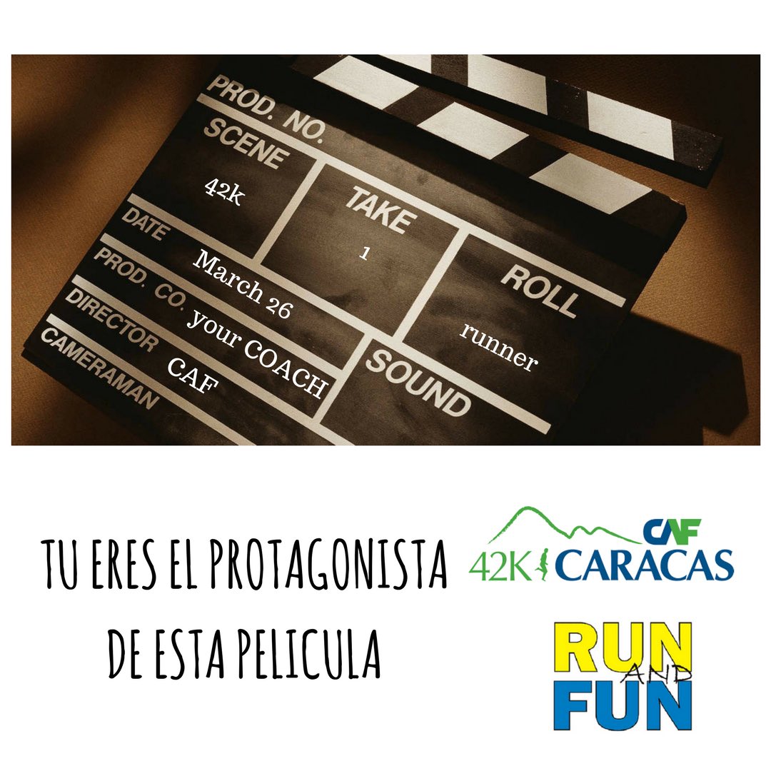 runandfunve's tweet photo. Tú eres el protagonista!! #correcaf @maraton_CAF https://t.co/t7CMpAzBCi