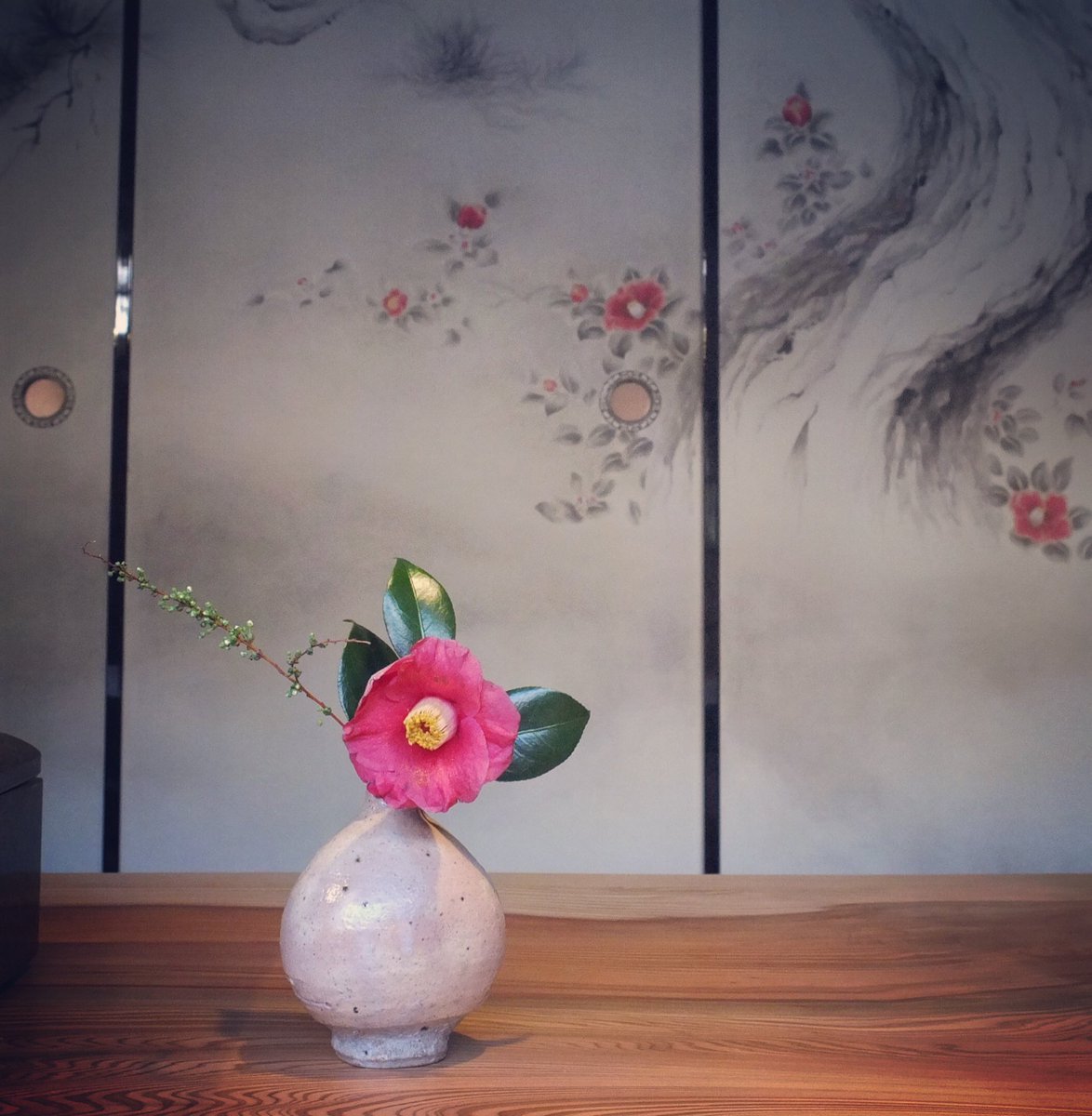 amicaflower's tweet photo. 京都の町家撮影。椿を色々準備して伺うと、デザインのテーマが椿とのこと、嬉しい調和。
#amicaflowers #花 #花のある暮らし #kyoto #京都 #京都町家 #椿 #japanstyle #生け花 #ikebana #yuitsujimura #辻村唯 https://t.co/fqQp5o3IpH