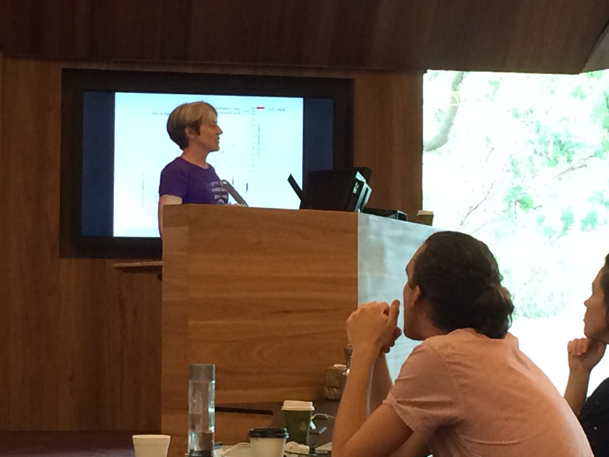 Honoured to be hearing from A/Prof Linda Selvey re: climate change and health